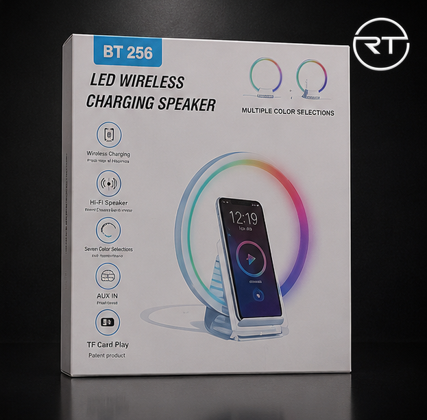 CARGADOR CON LUCES LED INALAMBRICO