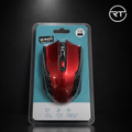 MOUSE ERGONOMIC RED