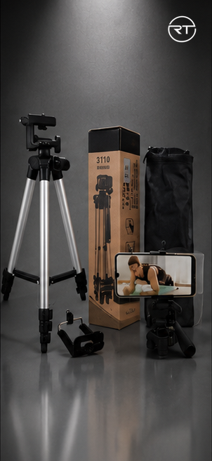 TRIPODE PROFESIONAL ACERO INOXIDABLE HARVYC 3110